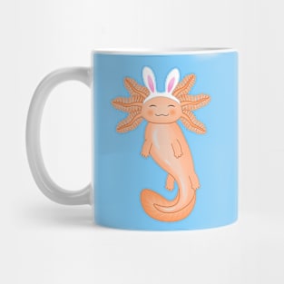 Orange Easter Axolotl Mug